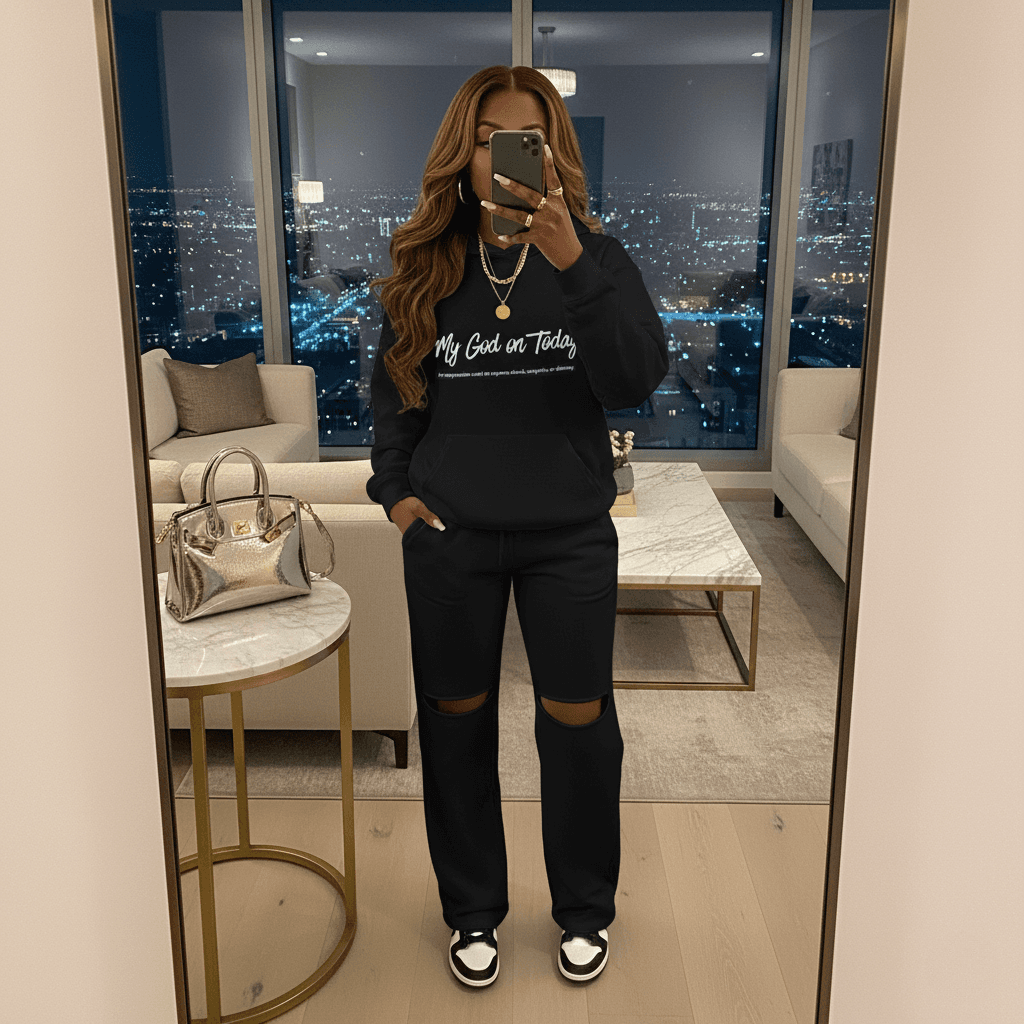 My God On Today Hoodie