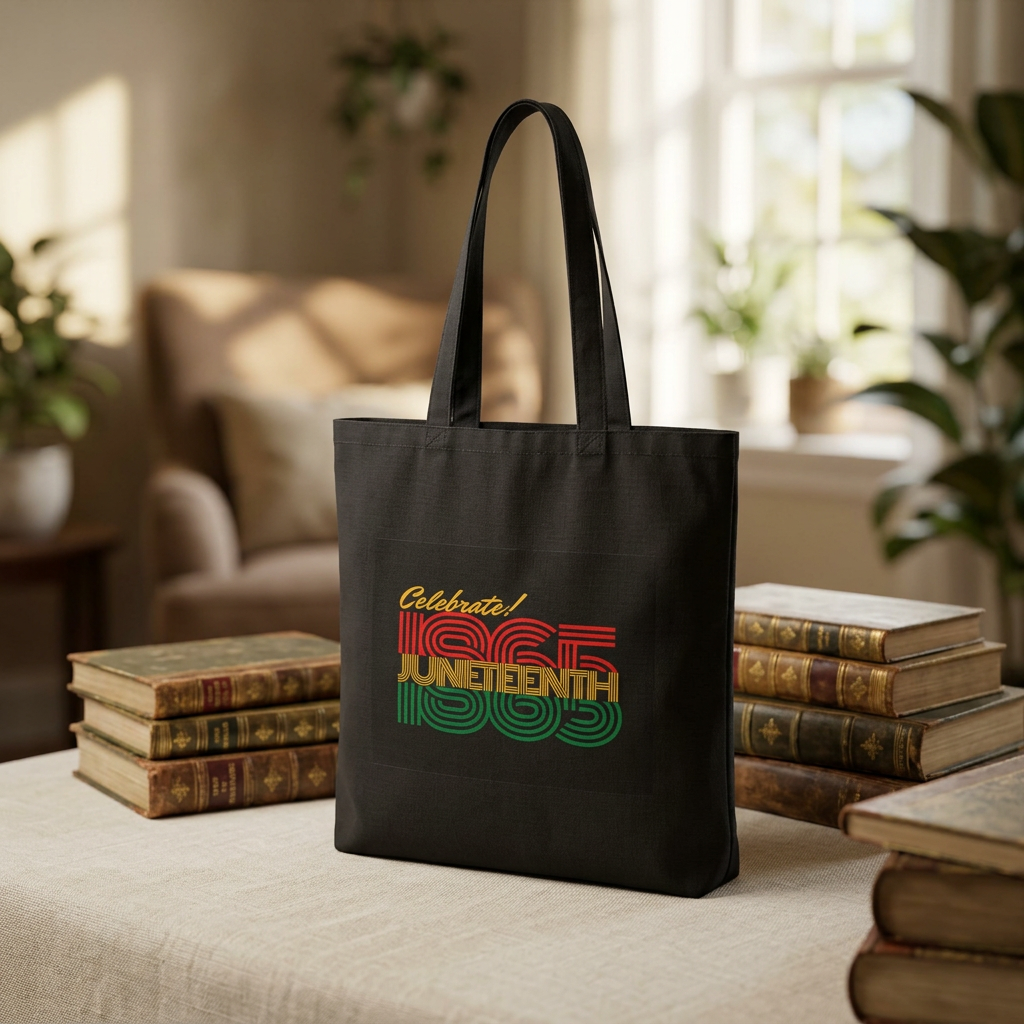 Celebrate 1865 Juneteenth Tote Bag