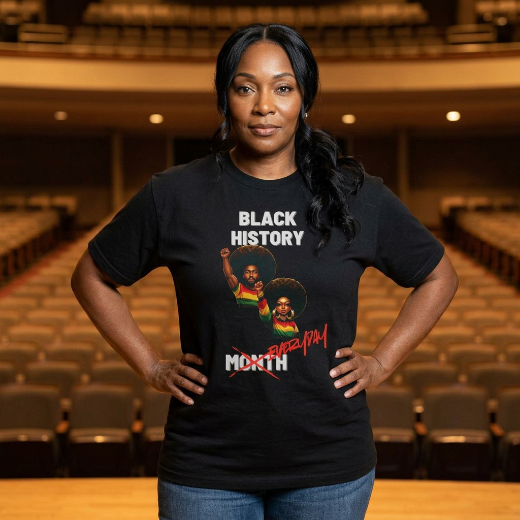 Black History Everyday T-shirt|Afrocentric unisex tshirt