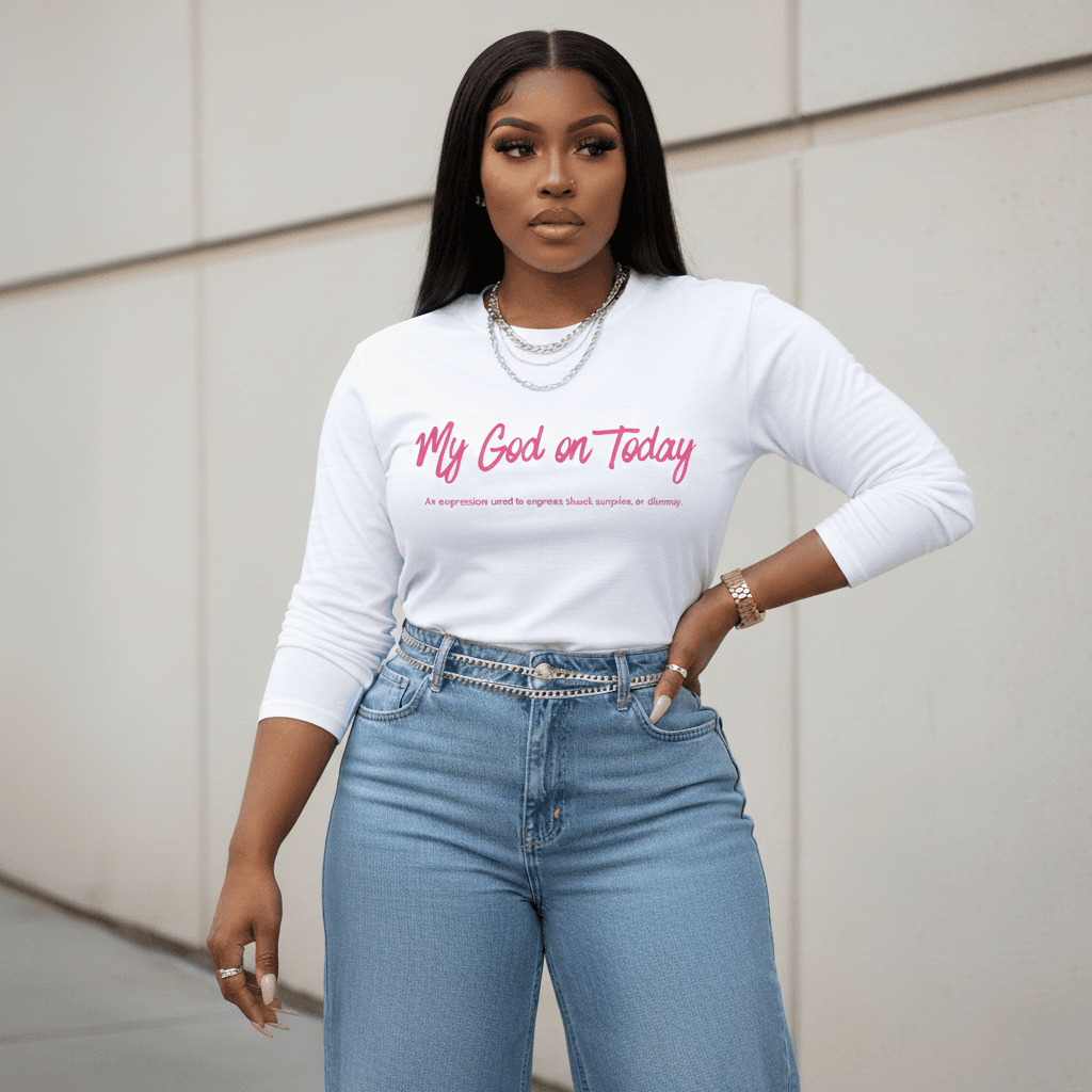 My God on Today Long Sleeve T-Shirt