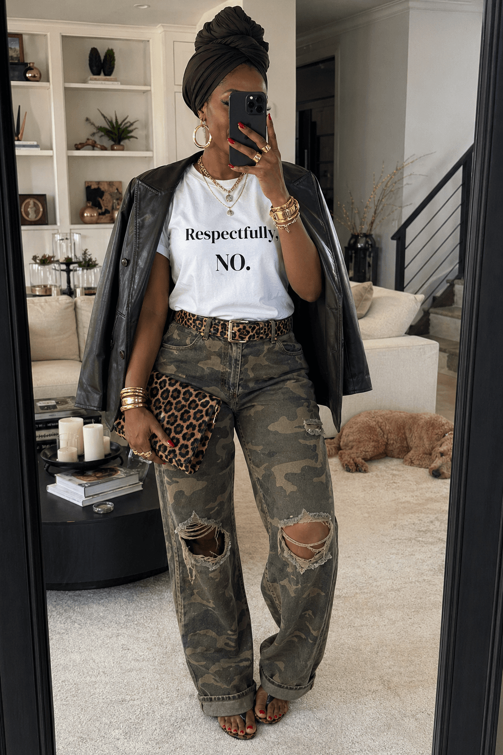 Respectfully, NO. T-Shirt