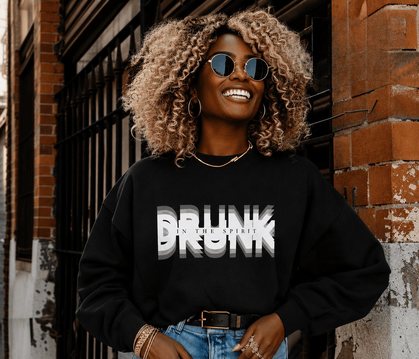 Drunk in The Spirit Sweatshirt