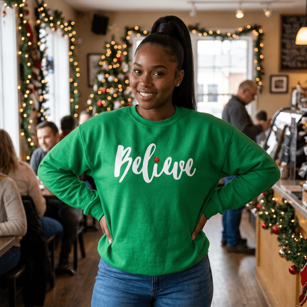 Christmas Minimalist Sweatshirts