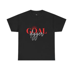 Goal Digger Graduation T-Shirt | Graduation Gift Tee | Class of 2026 Shirt | Grad Gift for Her | Senior Shirt | Graduate Tee Black Shirt