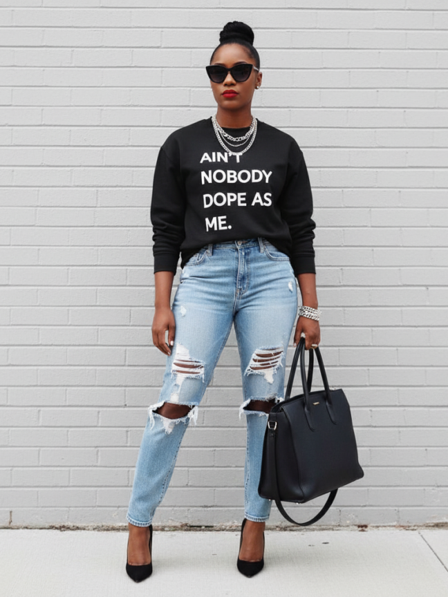 Ain't Nobody Dope As Me Sweatshirt