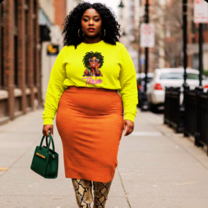 Afrocentric Thrive Sweatshirt | Black Women Empowerment