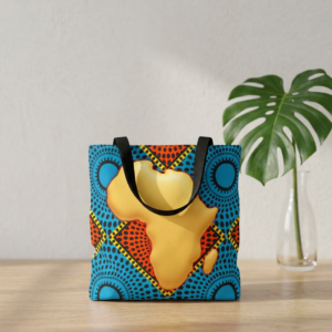 Africa Silhouette Tote Bag
