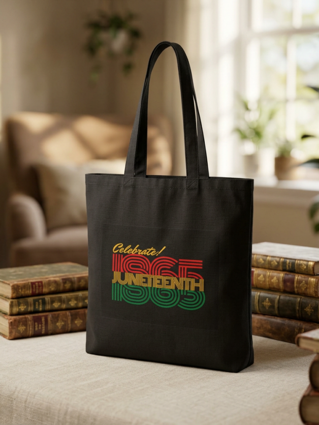Celebrate 1865 Juneteenth Tote Bag
